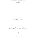 Cover page: Formal Synthesis and Data-Driven Verification of Cyber-Physical Systems