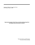 Cover page: Capturing the Impact of Fuel Price on Jet Aircraft Operating Costs with Engineering and Econometric Models