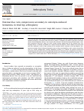 Cover page: External iliac vein compression secondary to osteolysis-induced hematoma in total hip arthroplasty