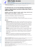 Cover page: Excellent Outcomes of Liver Transplantation Following Down-Staging of Hepatocellular Carcinoma to Within Milan Criteria: A Multicenter Study