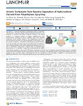 Cover page: Anionic Surfactants from Reactive Separation of Hydrocarbons Derived from Polyethylene Upcycling.