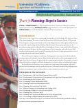 Cover page: 4-H After-School Program: Bloco Drum and Dance, Part 9. Planning: Steps to Success.