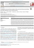 Cover page: A systematic review and meta-analysis of the association between parenting and child autonomic nervous system activity