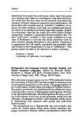 Cover page: Bilingualism and Language Contact: Spanish, English, and Native American Languages. Edited by Florence Barkin, Elizabeth A. Brandt and Jacob Ornstein-Galicia