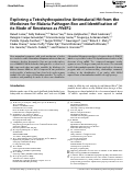 Cover page: Exploring a Tetrahydroquinoline Antimalarial Hit from the Medicines for Malaria Pathogen Box and Identification of its Mode of Resistance as PfeEF2.