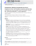 Cover page: Polyhydramnios Affecting a Recipient-like Twin: Risk of Progression to Twin–Twin Transfusion Syndrome and Outcomes