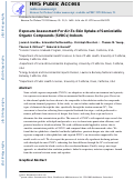 Cover page: Exposure Assessment For Air-To-Skin Uptake of Semivolatile Organic Compounds (SVOCs) Indoors