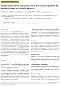 Cover page: Global impact of the first coronavirus disease 2019 (COVID‐19) pandemic wave on vascular services