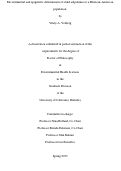 Cover page: Environmental and epigenetic determinants of child adipokines in a Mexican-American population.