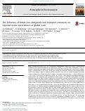 Cover page: The influence of future non-mitigated road transport emissions on regional ozone exceedences at global scale