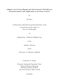 Cover page: Adaptive Local Loop Shaping and Inverse-based Youla-Kucera Parameterization with Application to Precision Control