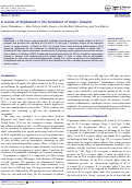 Cover page: A review of dupilumab in the treatment of atopic diseases