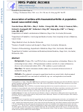 Cover page: Association of Asthma with Rheumatoid Arthritis: A Population-Based Case-Control Study.