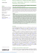 Cover page: Recent advances in trypanosomatid research: genome organization, expression, metabolism, taxonomy and evolution