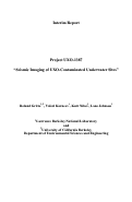 Cover page: Seismic Imaging of UXO-Contaminated Underwater Sites (Interim Report)