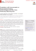 Cover page: Prophylaxis with Isavuconazole or Posaconazole Protects Immunosuppressed Mice from Pulmonary Mucormycosis