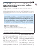 Cover page: Direct amplification, sequencing and profiling of Chlamydia trachomatis strains in single and mixed infection clinical samples.