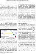 Cover page: Design of Injector Systems for LUX