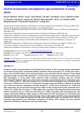 Cover page: Alcohol consumption and epigenetic age acceleration in young adults