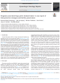 Cover page: Pregnancy-associated large pelvic desmoid tumor: A case report of fetal-protective strategies and fertility preservation.