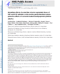 Cover page: Immediate effects of acute Mars mission equivalent doses of SEP and GCR radiation on the murine gastrointestinal system-protective effects of curcumin-loaded nanolipoprotein particles (cNLPs).