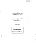 Cover page: OTEC ENVIRONMENTAL BENCHMARK SURVEY OFF KEAHOLE POINT, HAWAII