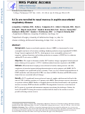 Cover page: Group 2 innate lymphoid cells are recruited to the nasal mucosa in patients with aspirin-exacerbated respiratory disease