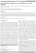 Cover page: Acute management of rape survivors in Lebanon: overview and challenges