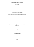 Cover page: Toward a Better Understanding: Three Studies on Diversity in Intercollegiate Athletics