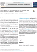 Cover page: Correcting a 30-year diagnosis: A report of vesiculobullous Darier disease previously diagnosed as pemphigus vulgaris