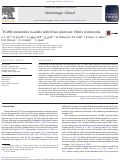 Cover page: 1H-MRS metabolites in adults with Down syndrome: Effects of dementia