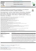 Cover page: Consensus statement on the problem of terminology in psychological interventions using the internet or digital components