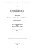 Cover page: The Causal Relationship between the Built Environment and Personal Travel Choice: Evidence from Northern California