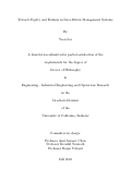 Cover page: Towards Equity and Fairness in Data-Driven Management Systems