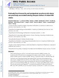 Cover page: Perinatal Food Insecurity and Postpartum Psychosocial Stress are Positively Associated Among Kenyan Women of Mixed HIV Status