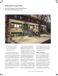 Cover page: Making Housing Home     [Speaking of Places