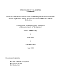 Cover page: Precursors of Professionalism in Senior-level Undergraduate Business Students