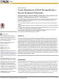 Cover page: Tumor Repression of VCaP Xenografts by a Pyrrole-Imidazole Polyamide.