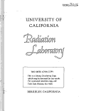 Cover page: SYNTHESIS OF NEW ELEMENTS