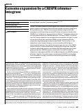 Cover page: Genome expansion by a CRISPR trimmer-integrase