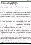 Cover page: De novo structural mutation rates and gamete-of-origin biases revealed through genome sequencing of 2,396 families