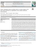 Cover page: Using a Lagrangian particle tracking model to evaluate impacts of El Niño-related advection on euphausiids in the southern California Current System