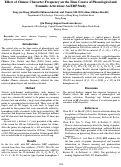 Cover page: Effect of Chinese Character Frequency on the Time Course of Phonological and Semantic Activation: An ERP Study