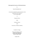 Cover page: Reducing Faulty Executions of Distributed Systems