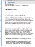 Cover page: Lactobacillus rhamnosus GG versus Placebo for Acute Gastroenteritis in Children