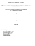 Cover page: A Phenomenological Inquiry into International Students’ Development of Critical Agency in U.S. Higher Education