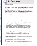 Cover page: Associations between flame retardant applications in furniture foam, house dust levels, and residents' serum levels