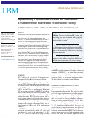 Cover page: Implementing a brief evidence-based HIV intervention: a mixed methods examination of compliance fidelity