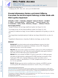 Cover page: Elevated Inflammatory Markers and Arterial Stiffening Exacerbate Tau but Not Amyloid Pathology in Older Adults with Mild Cognitive Impairment