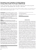 Cover page: Prevalence and correlates of at-risk drinking among older adults: The project SHARE study